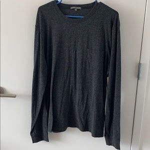 Threads for thought Dark grey long sleeve shirt